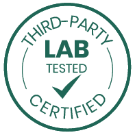 Third-Party Lab Tested Certified